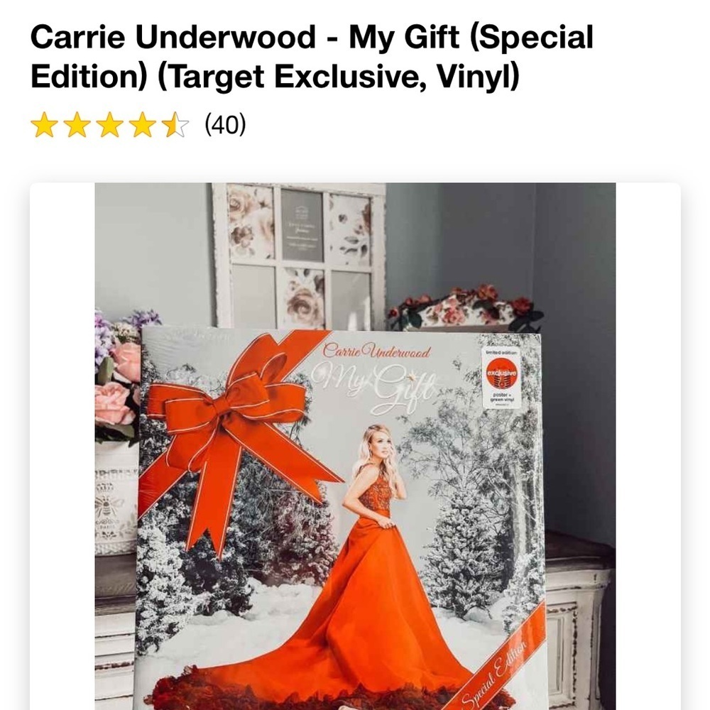 Carrie Underwood - My Gift (Special
Edition) (Target Exclusive, Vinyl) - Picture 5 of 6